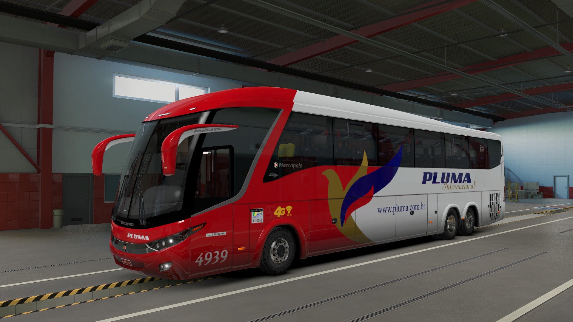 ETS2 Mod Bus G7 Mercedes-Benz Facelift 6x2 Executivo