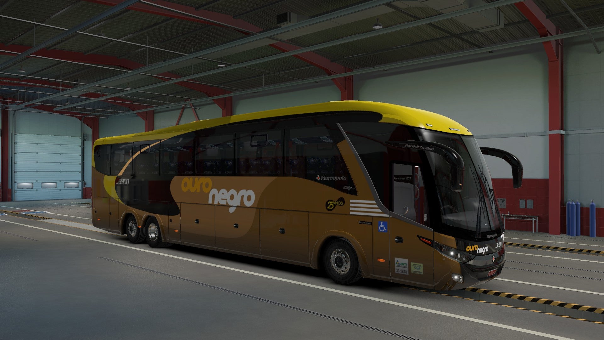 ETS2 Mod DLC para o G7 Mercedes-Benz Facelift 6x2
