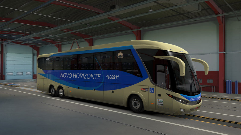 ETS2 Mod Bus G7 Scania Facelift 6x2 Premium 