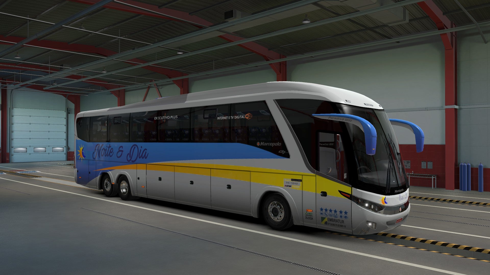 ETS2 Mod DLC para o G7 Mercedes-Benz Facelift 6x2