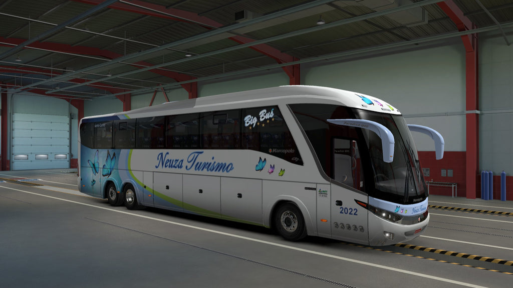 ETS2 Mod Bus G7 Mercedes-Benz Facelift 6x2 Executivo