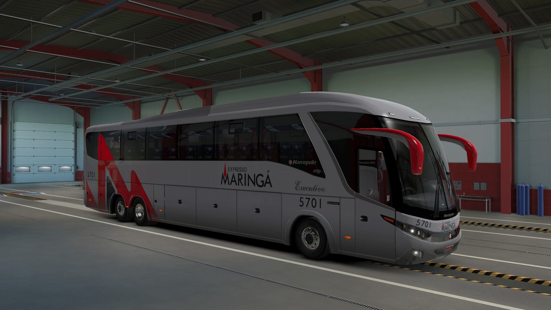 ETS2 Mod DLC para o G7 Mercedes-Benz Facelift 6x2