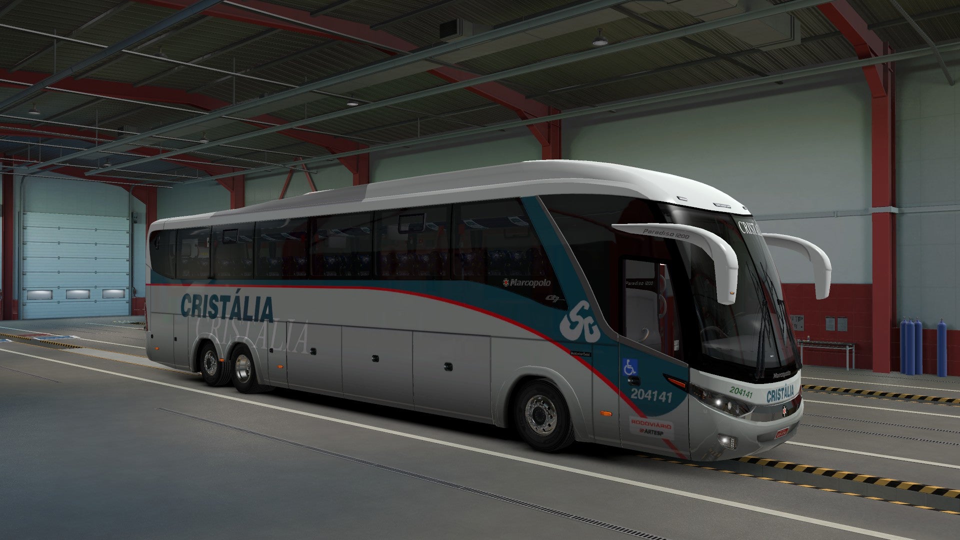 ETS2 Mod Bus G7 Volvo Facelift 6x2 Executivo
