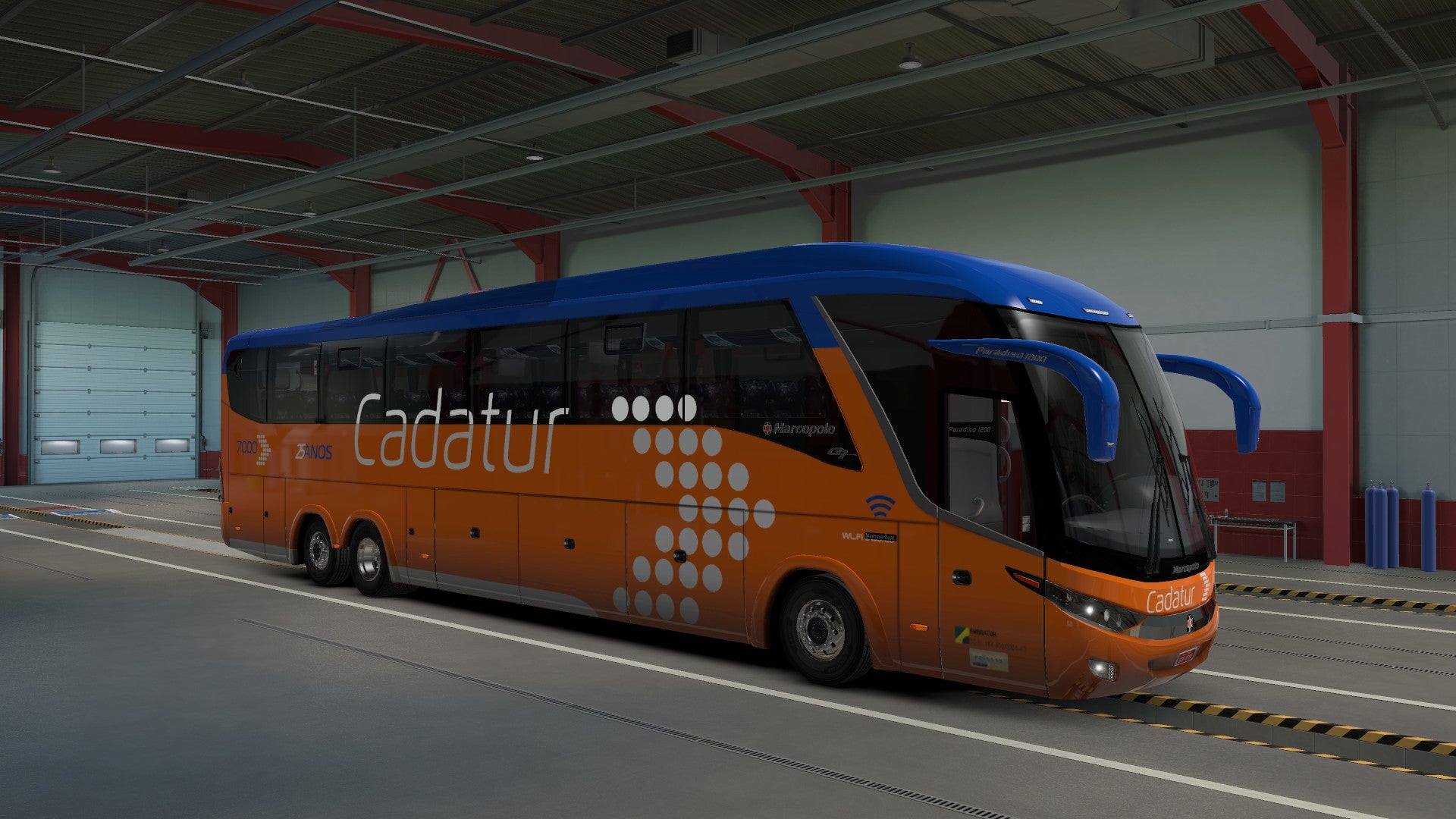 ETS2 Mod Bus G7 Mercedes-Benz Facelift 6x2 Executivo