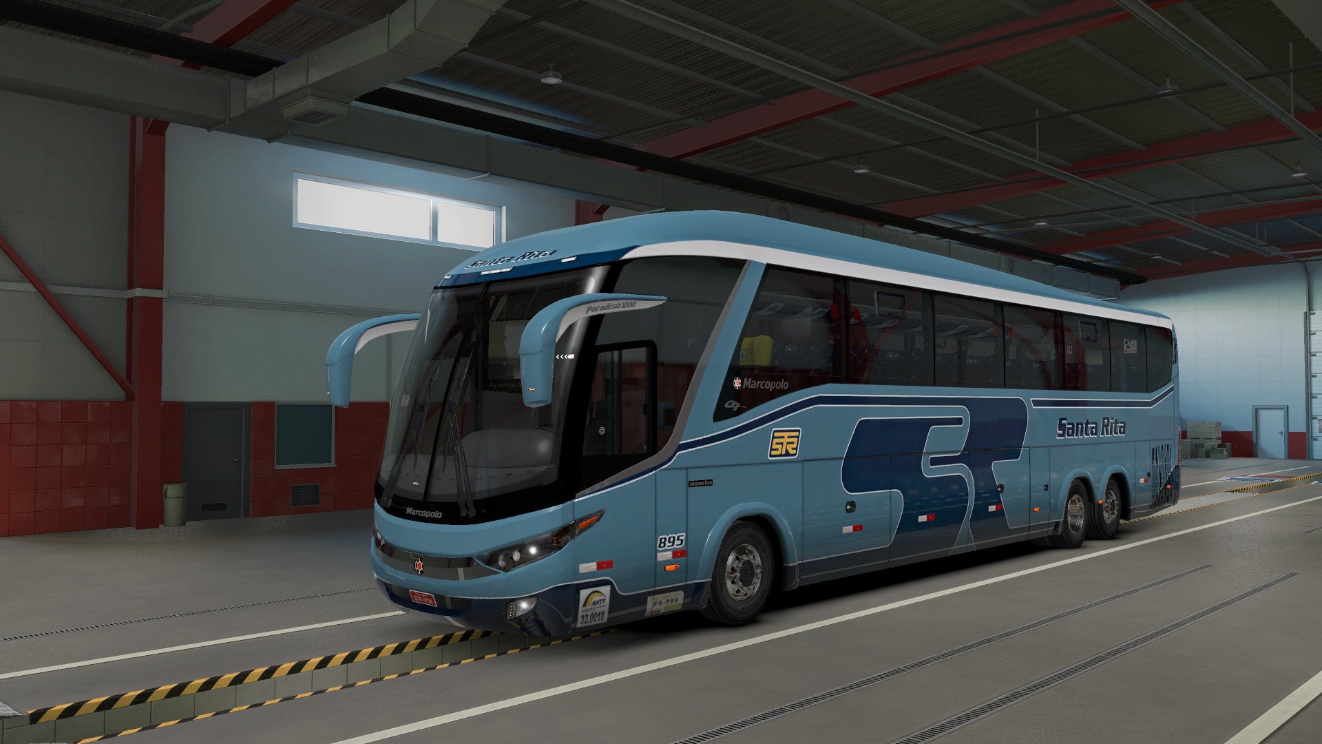 ETS2 Mod Bus G7 Mercedes-Benz Facelift 6x2 Executivo