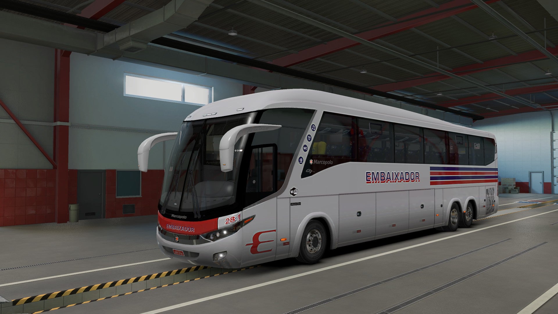 ETS2 Mod Bus G7 Mercedes-Benz Facelift 6x2 Executivo