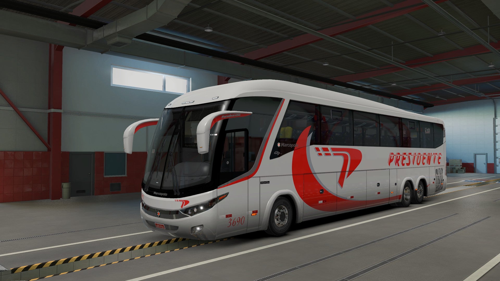 ETS2 Mod DLC para o G7 Mercedes-Benz Facelift 6x2