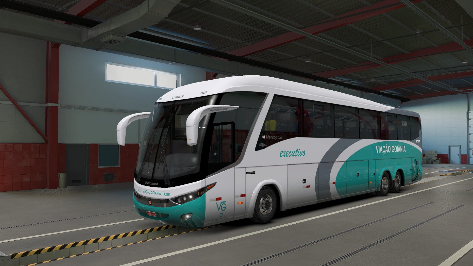 ETS2 Mod Bus G7 Volvo Facelift 6x2 Executivo