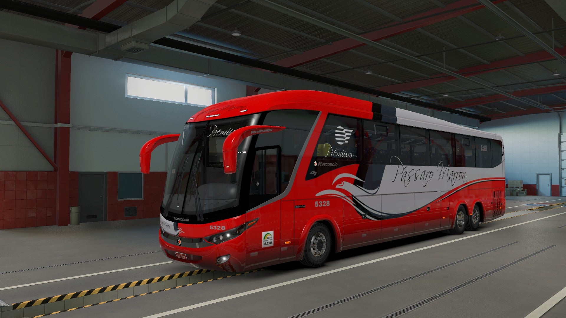 ETS2 Mod Bus G7 Volvo Facelift 6x2 Executivo