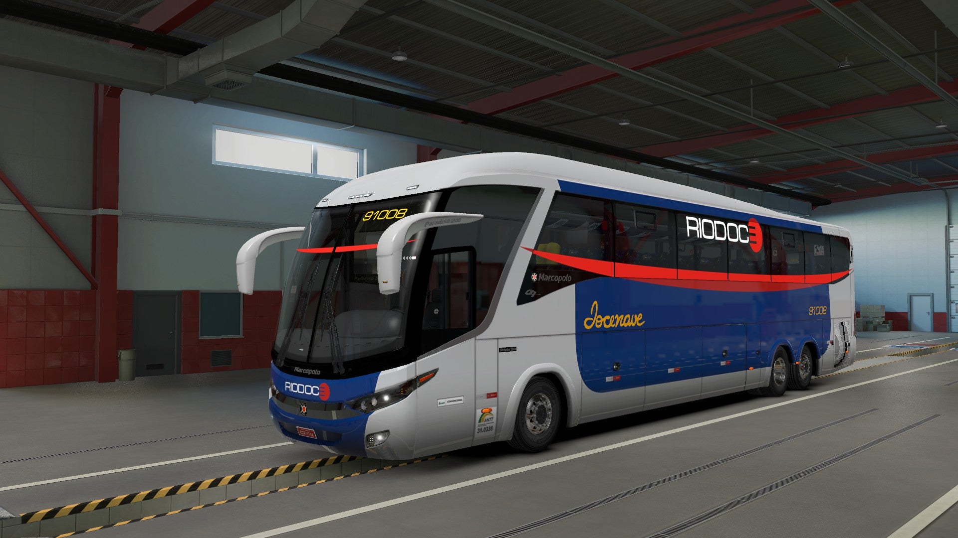 ETS2 Mod DLC para o G7 Mercedes-Benz Facelift 6x2