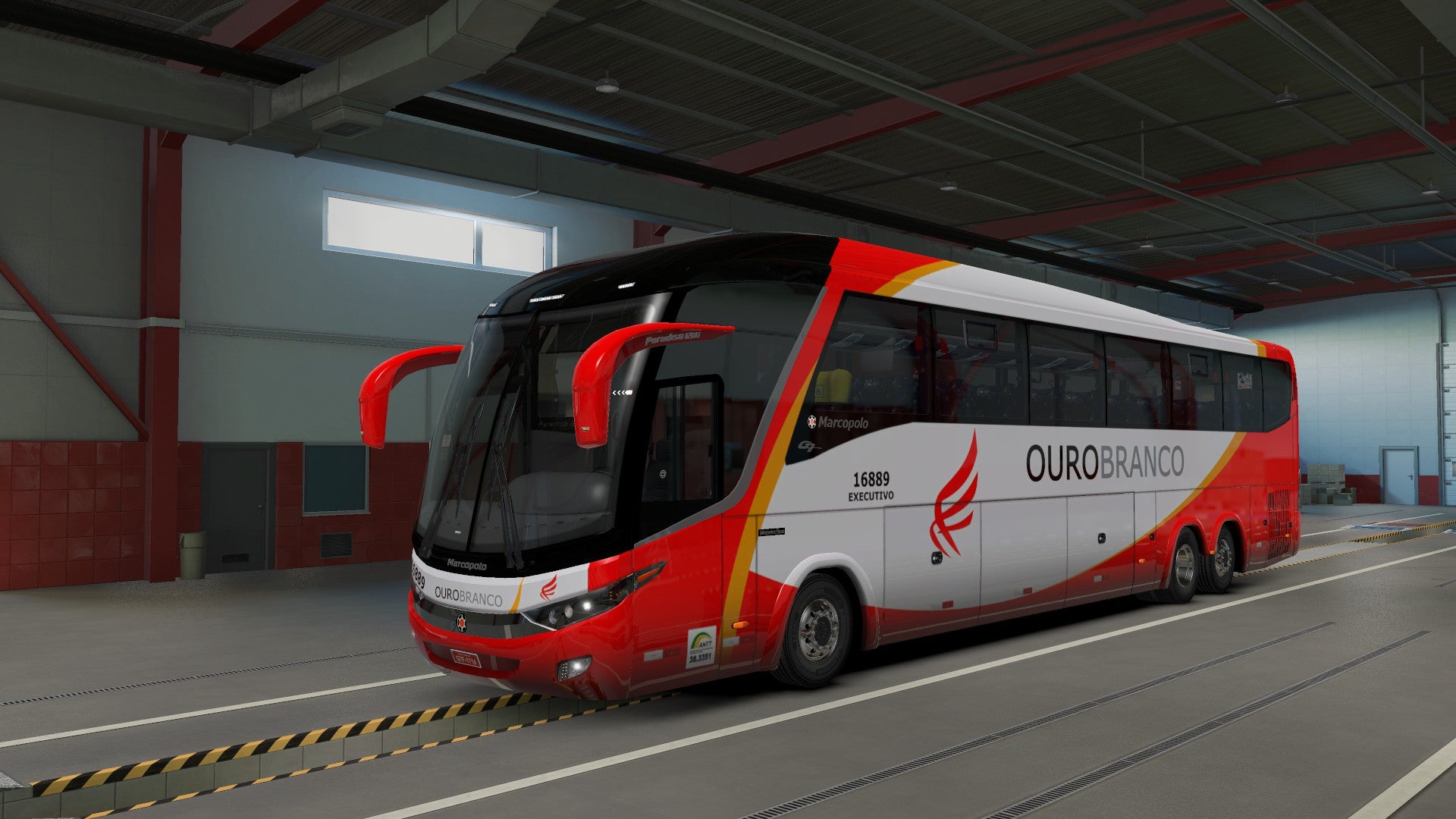 ETS2 Mod Bus G7 Scania Facelift 6x2 Premium 