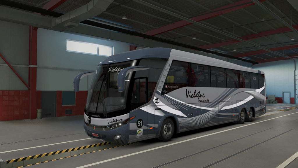 ETS2 Mod Bus G7 Scania Facelift 6x2 Premium 