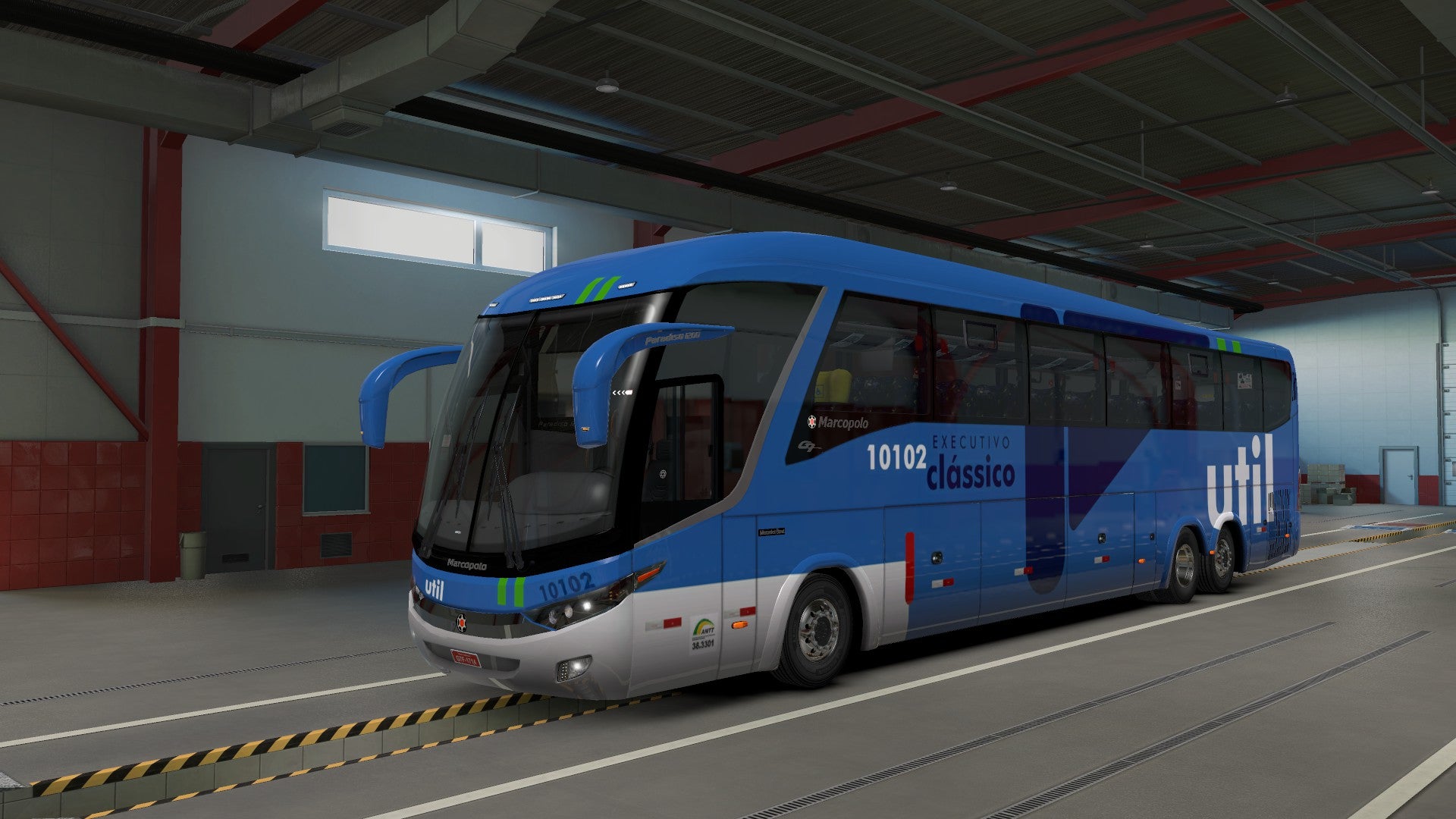 ETS2 Mod Bus G7 Scania Facelift 6x2 Premium 