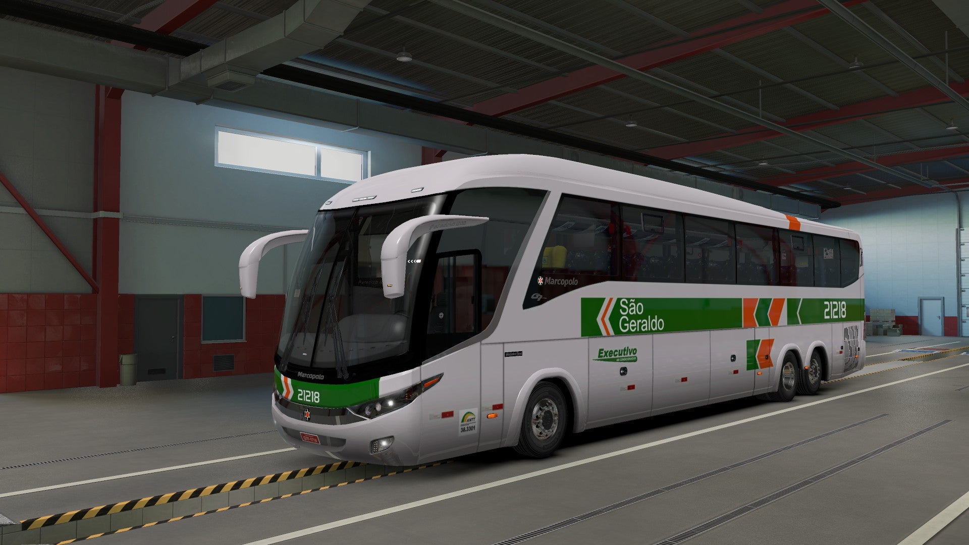 ETS2 Mod DLC para o G7 Mercedes-Benz Facelift 6x2