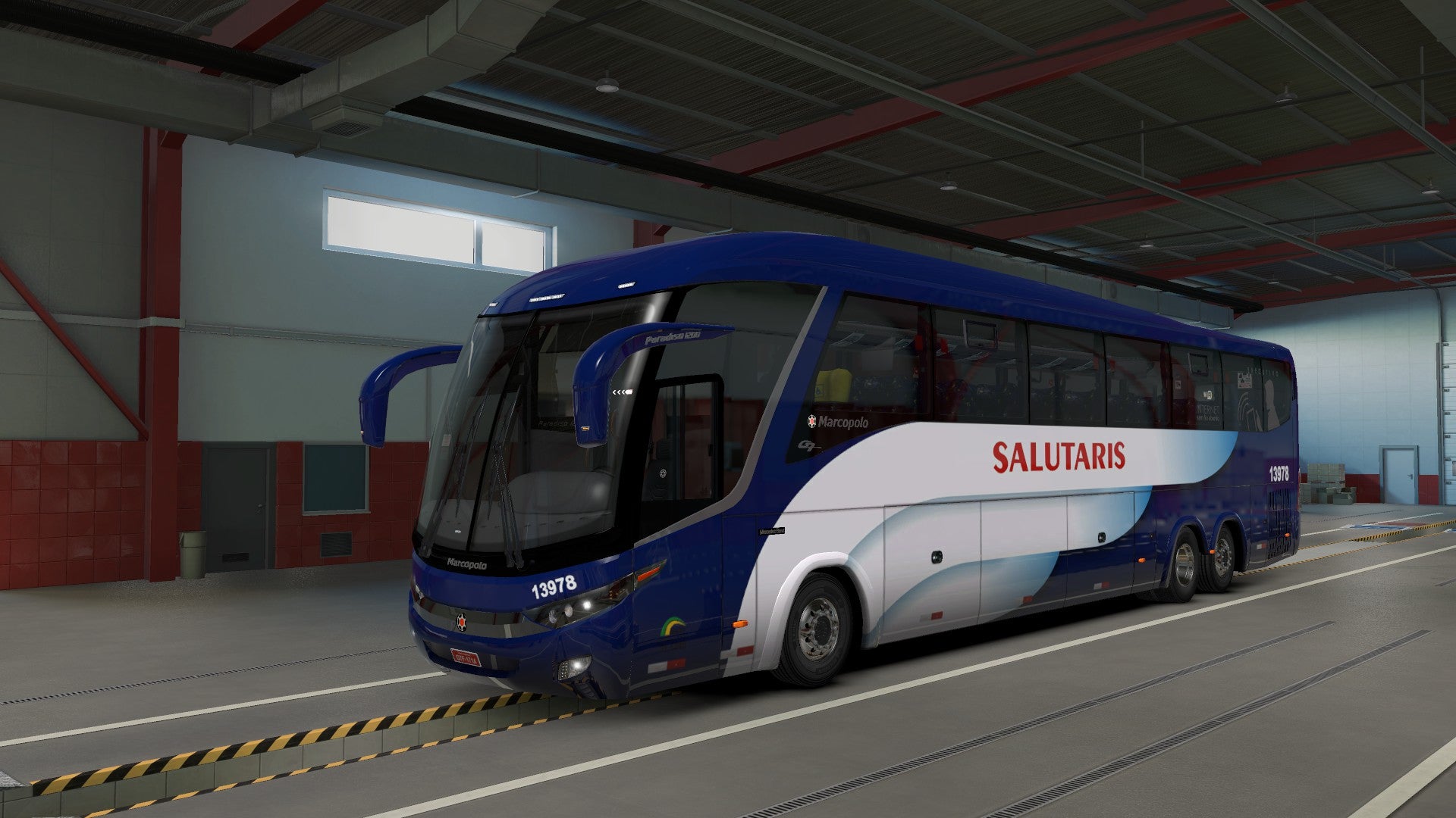 ETS2 Mod DLC para o G7 Mercedes-Benz Facelift 6x2