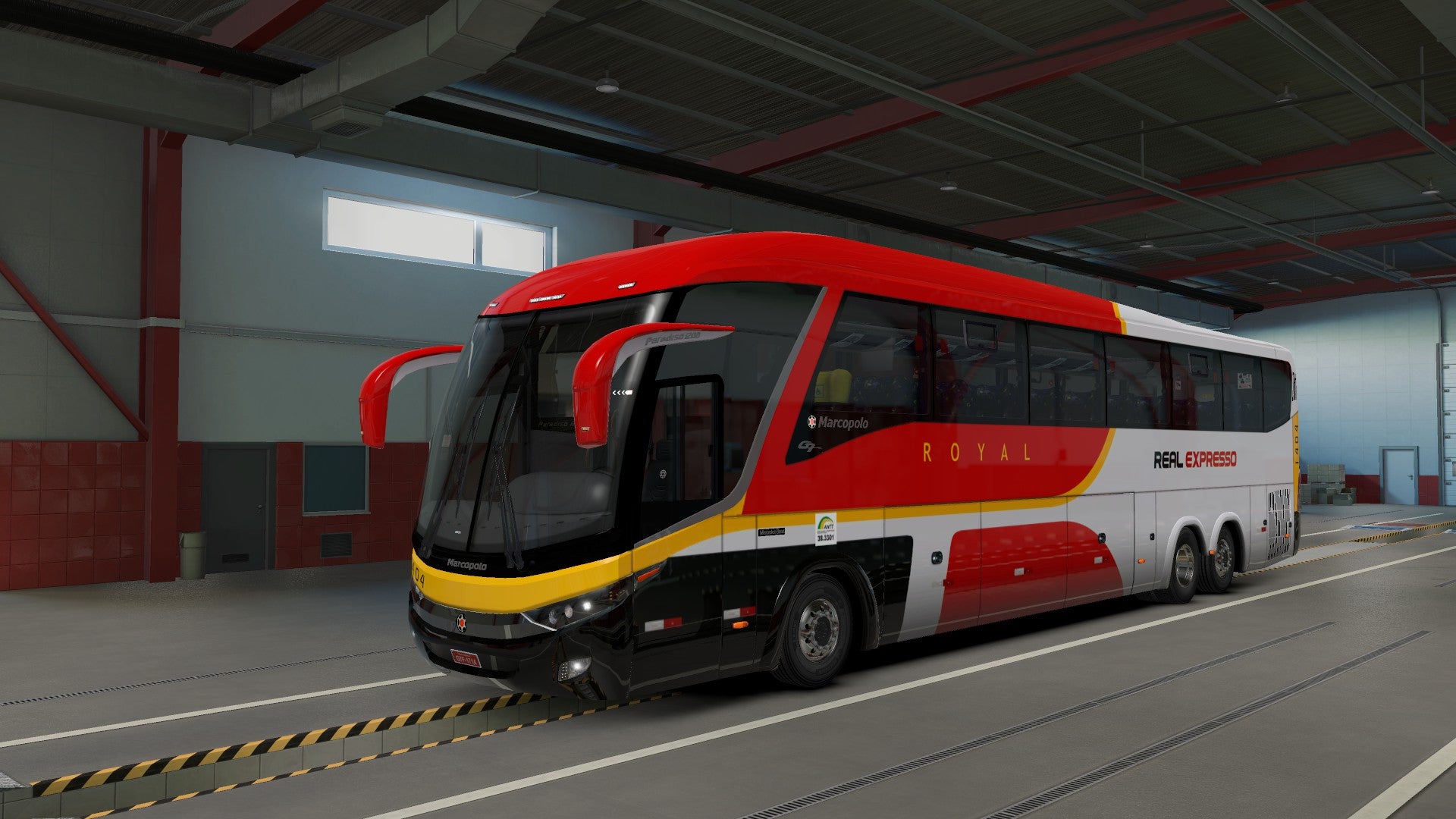 ETS2 Mod DLC para o G7 Mercedes-Benz Facelift 6x2