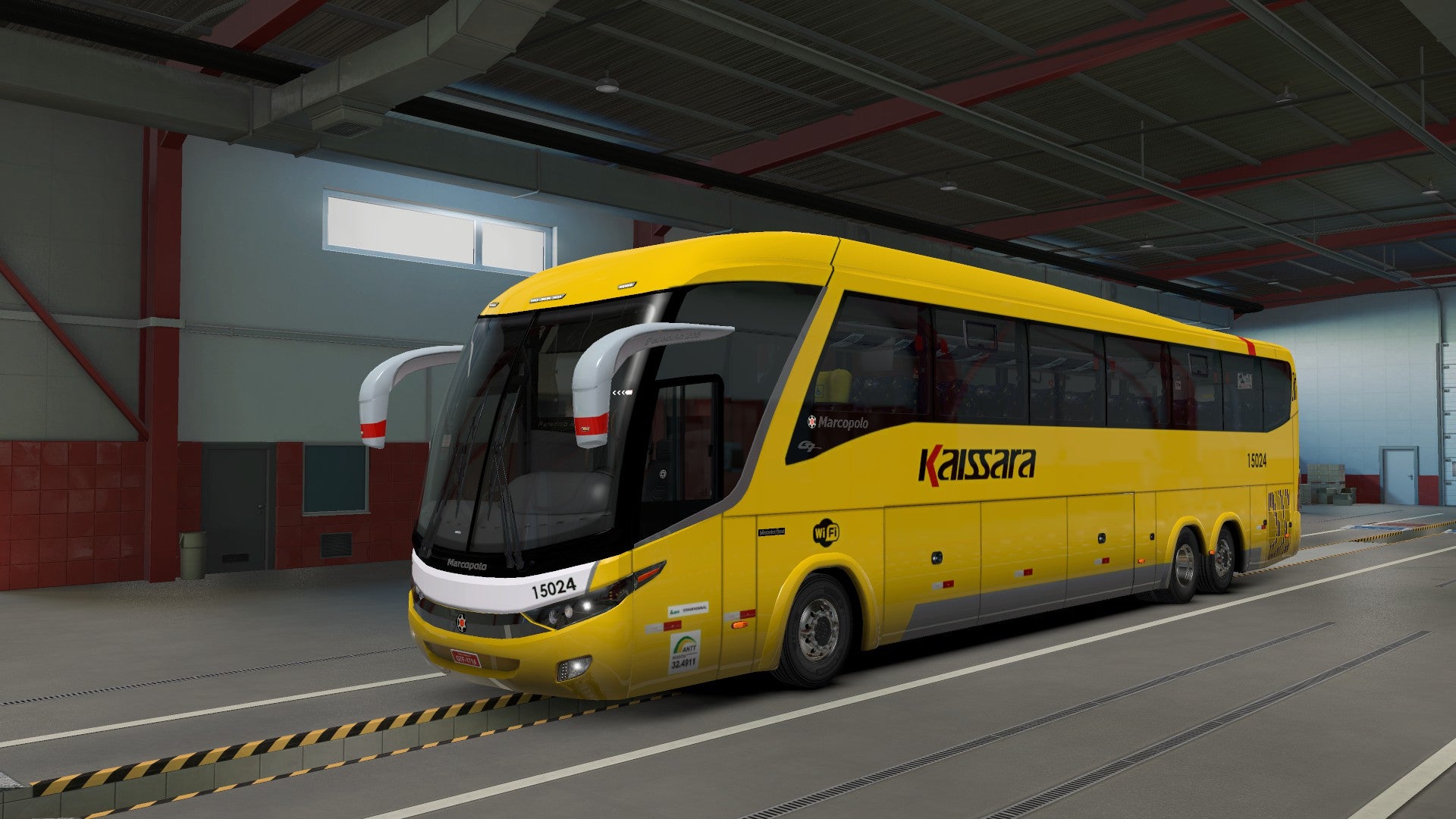 ETS2 Mod Bus G7 Scania Facelift 6x2 Premium 