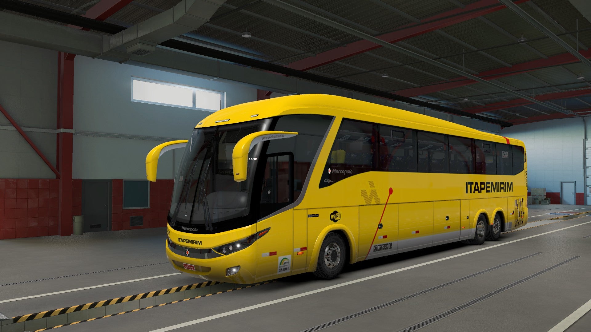 ETS2 Mod DLC para o G7 Mercedes-Benz Facelift 6x2