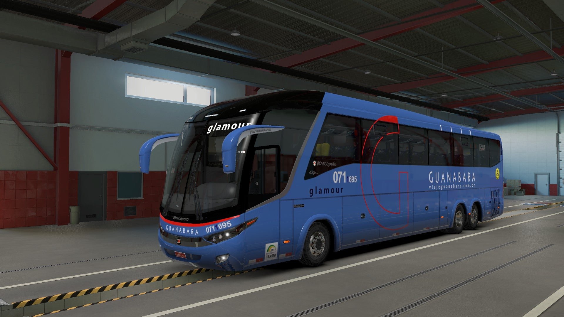 ETS2 Mod DLC para o G7 Mercedes-Benz Facelift 6x2