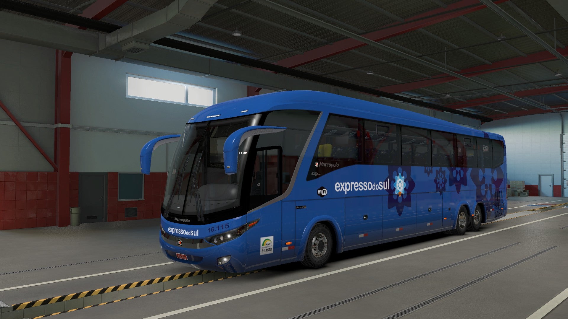 ETS2 Mod DLC para o G7 Mercedes-Benz Facelift 6x2