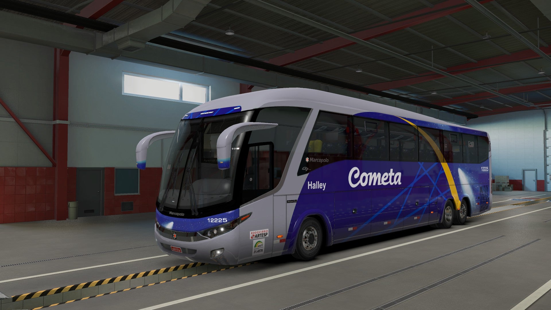 ETS2 Mod Bus G7 Volvo Facelift 6x2 Executivo