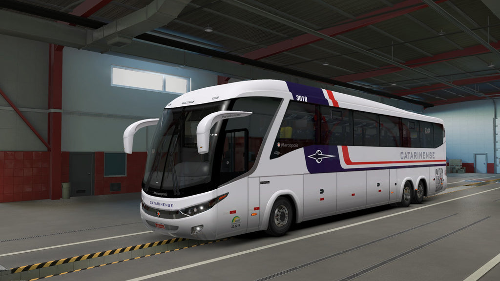 ETS2 Mod Bus G7 Volvo Facelift 6x2 Executivo