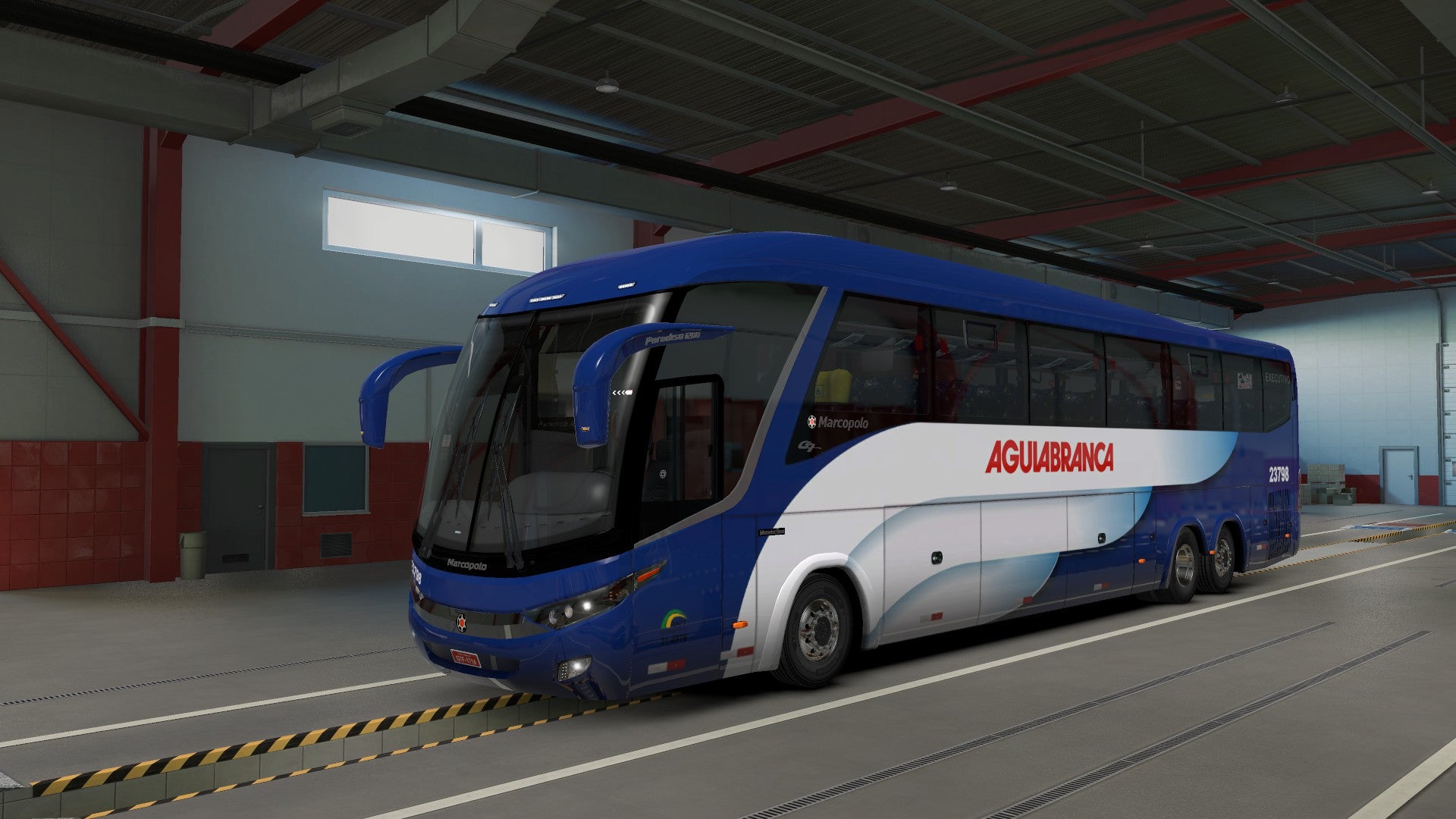 ETS2 Mod Bus G7 Volvo Facelift 6x2 Executivo