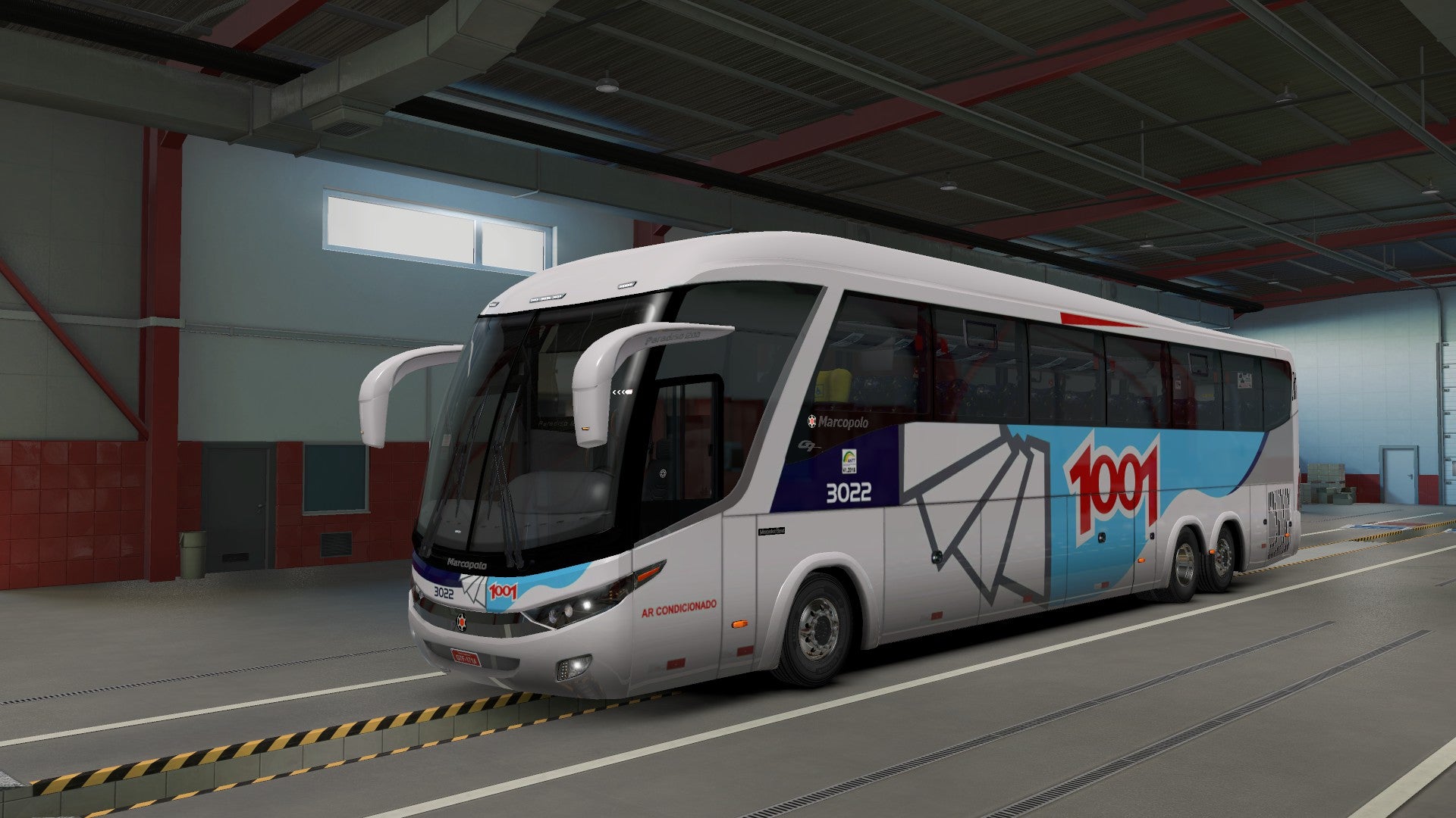 ETS2 Mod DLC para o G7 Mercedes-Benz Facelift 6x2