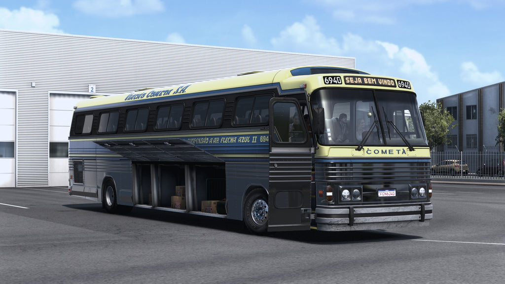 ETS2 Mod Bus CMA Scania 4x2 Flecha Azul II