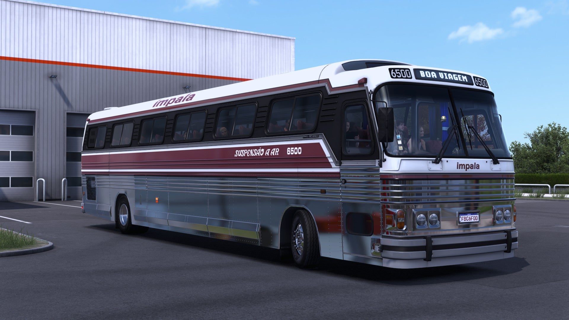 ETS2 Mod Bus CMA Scania 4x2 Flecha Azul II