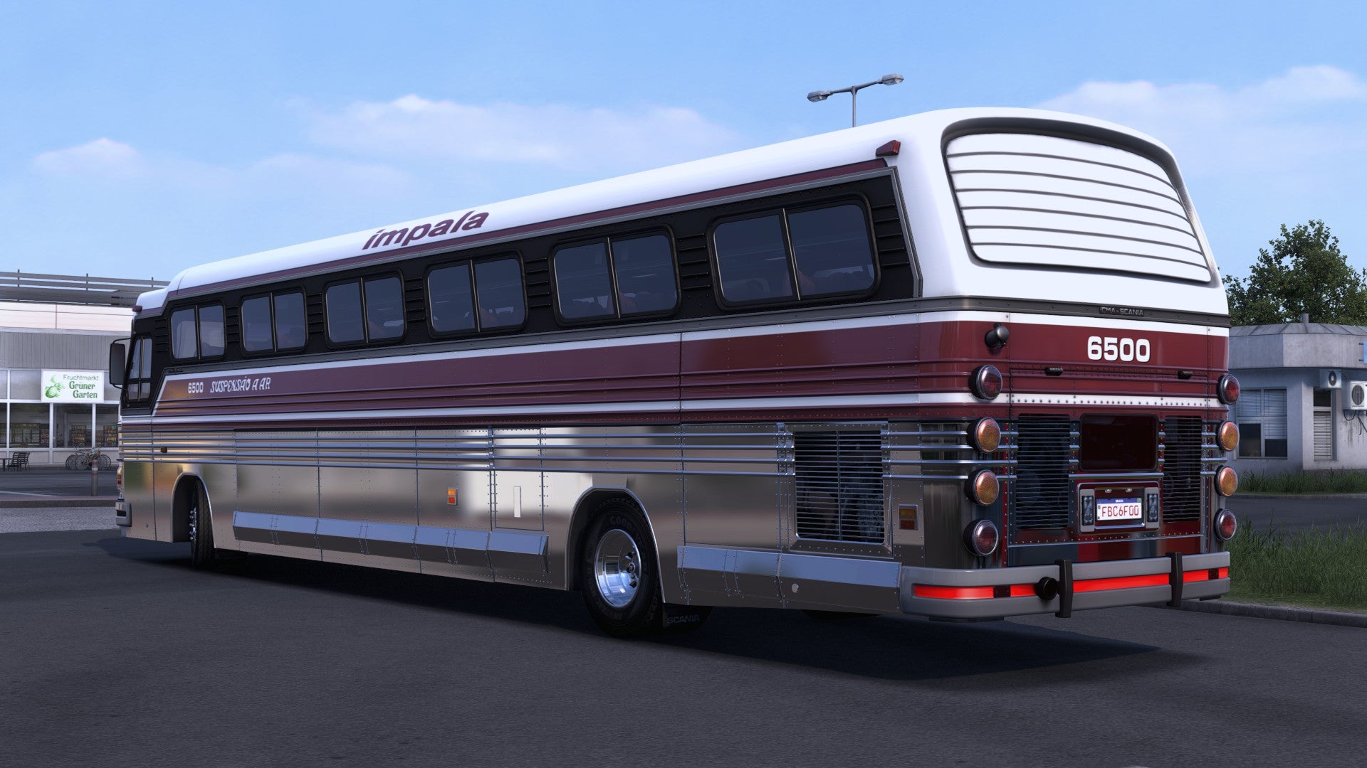 ETS2 Mod Bus CMA Scania 4x2 Flecha Azul II
