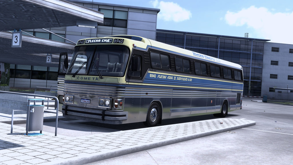 ETS2 Mod Bus CMA Scania 4x2 Flecha Azul II