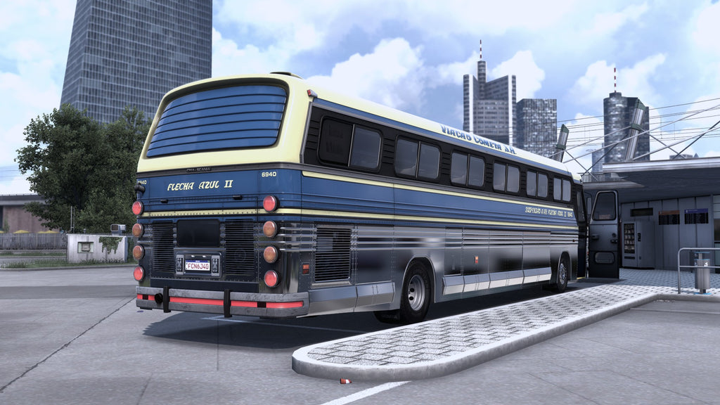 ETS2 Mod Bus CMA Scania 4x2 Flecha Azul II