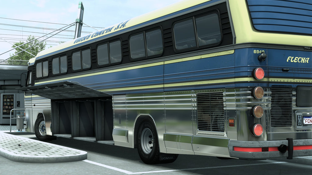 ETS2 Mod Bus CMA Scania 4x2 Flecha Azul II