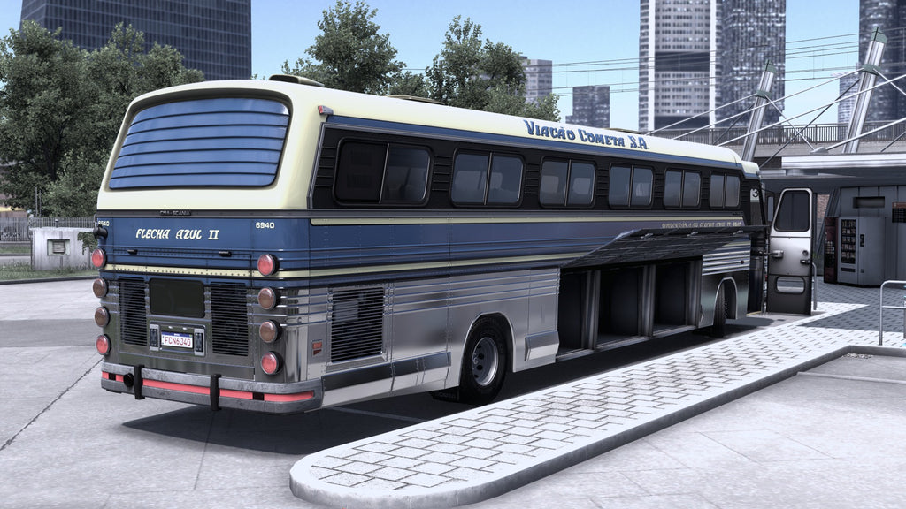 ETS2 Mod Bus CMA Scania 4x2 Flecha Azul II