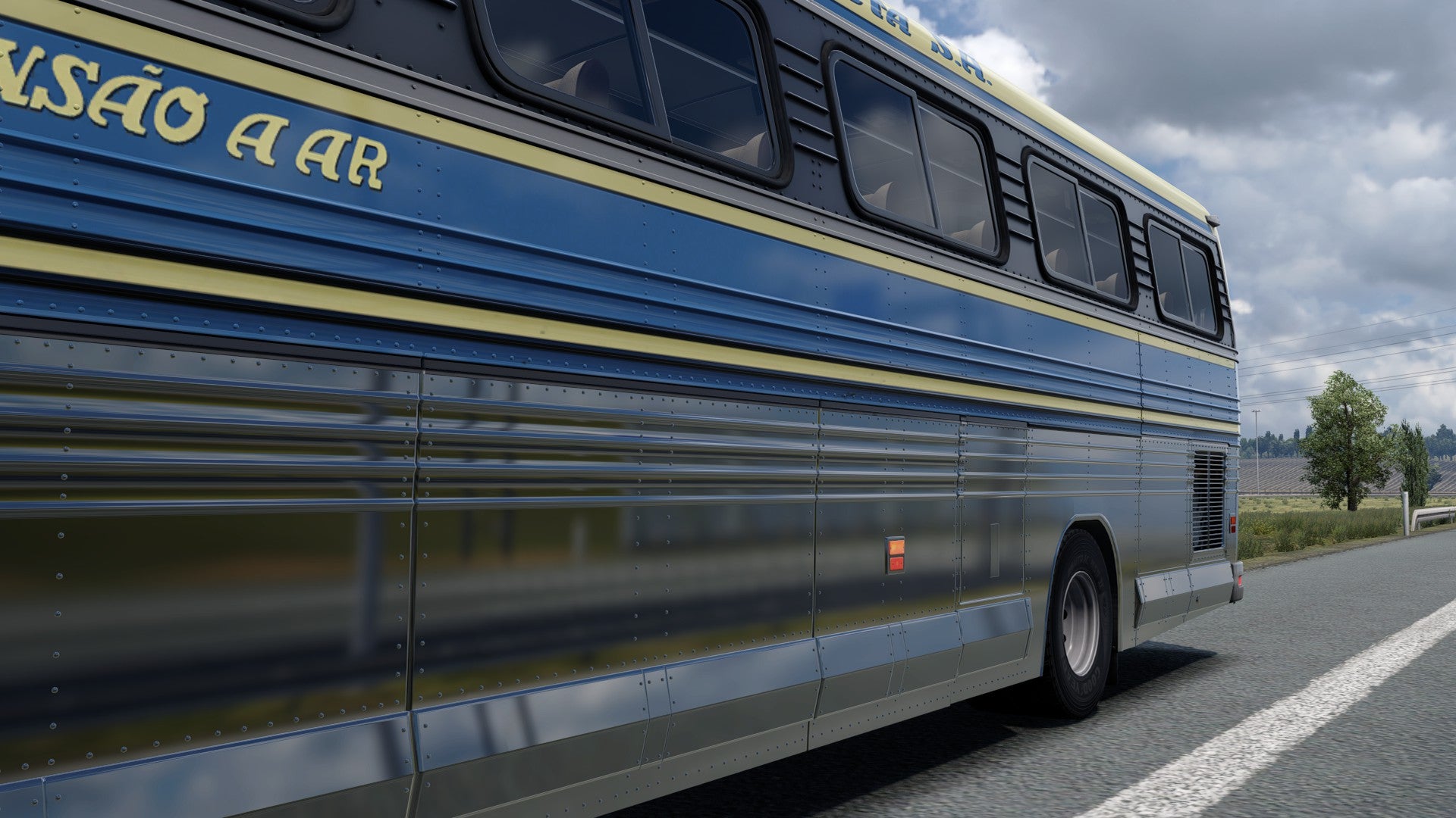 ETS2 Mod Bus CMA Scania 4x2 Flecha Azul II