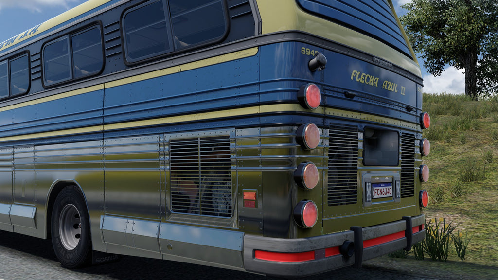 ETS2 Mod Bus CMA Scania 4x2 Flecha Azul II