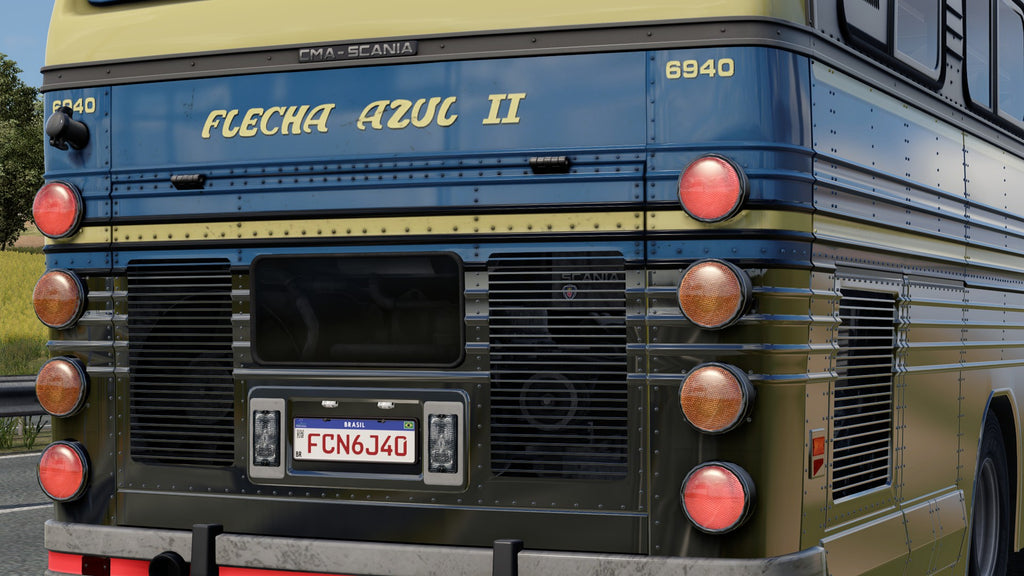 ETS2 Mod Bus CMA Scania 4x2 Flecha Azul II