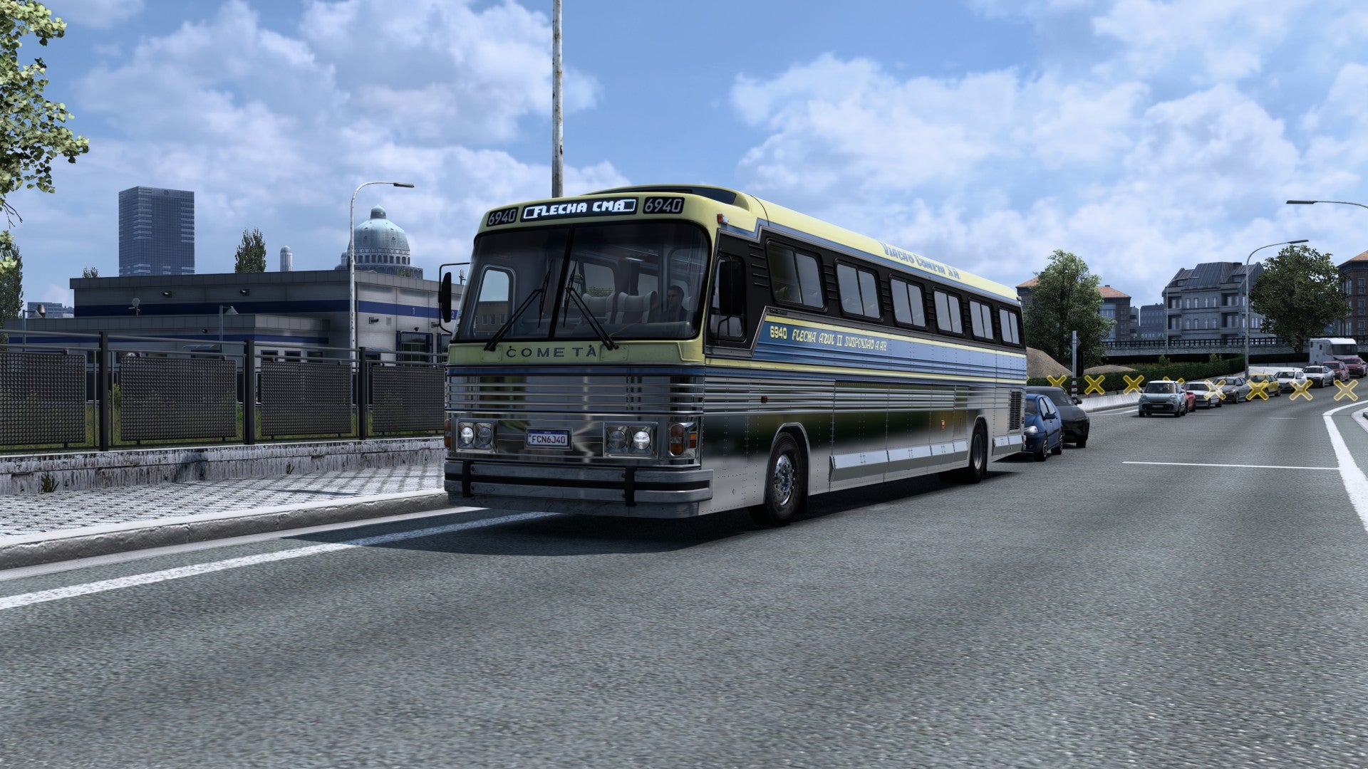 ETS2 Mod Bus CMA Scania 4x2 Flecha Azul II