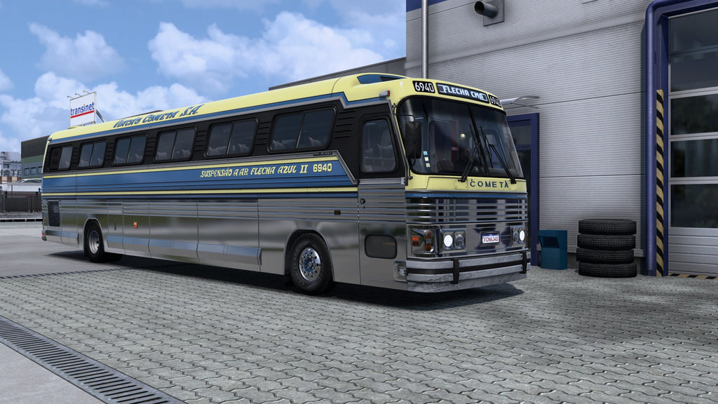 ETS2 Mod Bus CMA Scania 4x2 Flecha Azul II