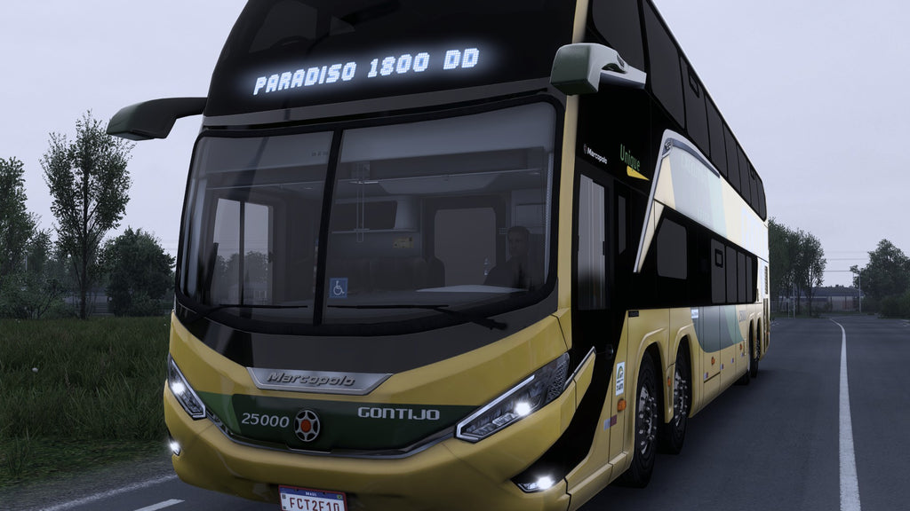 ETS2 Mod Bus G8 DD 1800 Mercedes-Benz 8x2