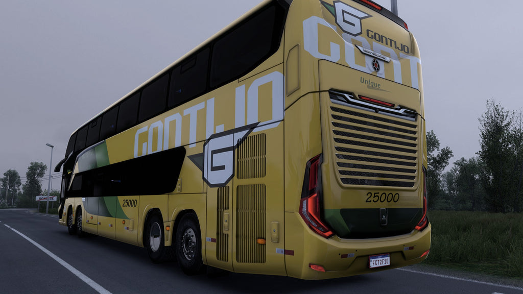 ETS2 Mod Bus G8 DD 1800 Mercedes-Benz 8x2
