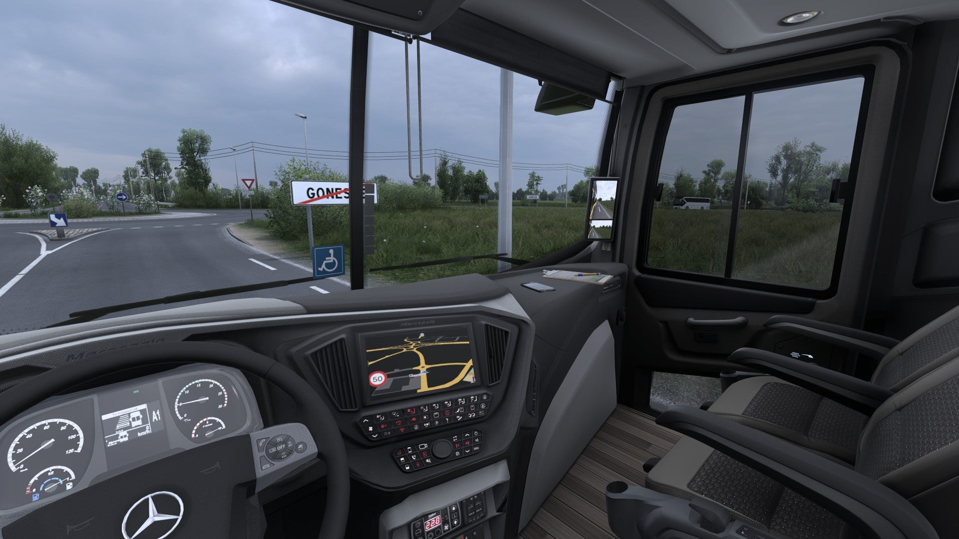ETS2 Mod Bus G8 DD 1800 Mercedes-Benz 8x2