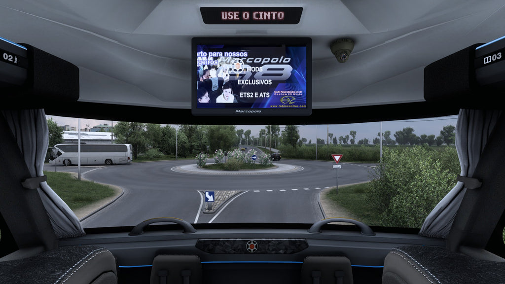 ETS2 Mod Bus G8 DD 1800 Mercedes-Benz 8x2