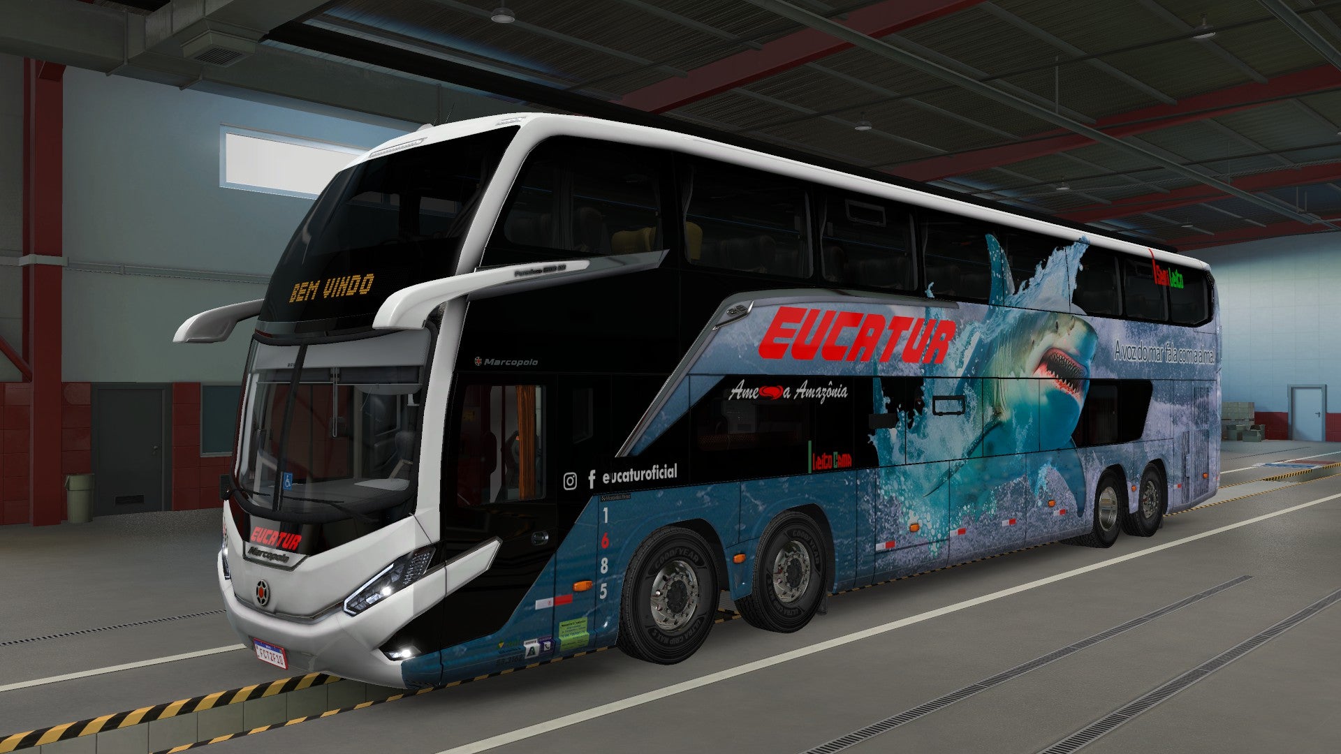 ATS Mod Bus G8 DD VOLVO Concept 8x2 Marcopolo 1800