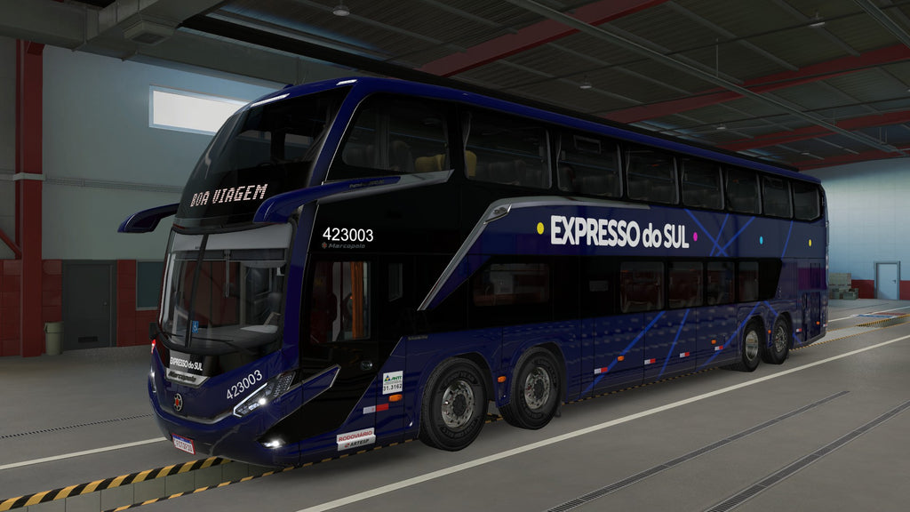 ATS Mod Bus G8 DD VOLVO Concept 8x2 Marcopolo 1800