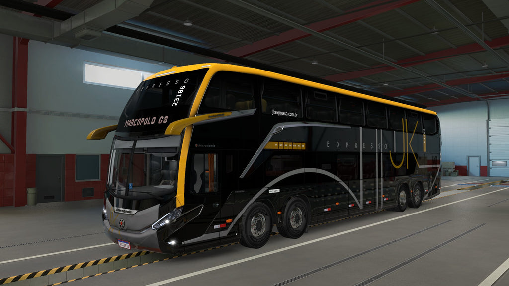 ATS Mod Bus G8 DD VOLVO Concept 8x2 Marcopolo 1800