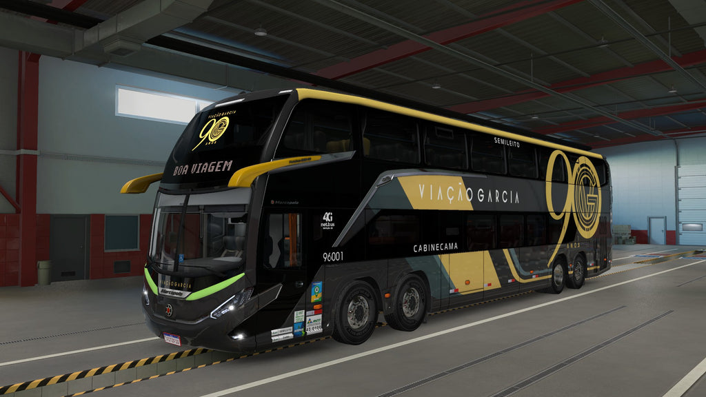 ATS Mod Bus G8 DD VOLVO Concept 8x2 Marcopolo 1800