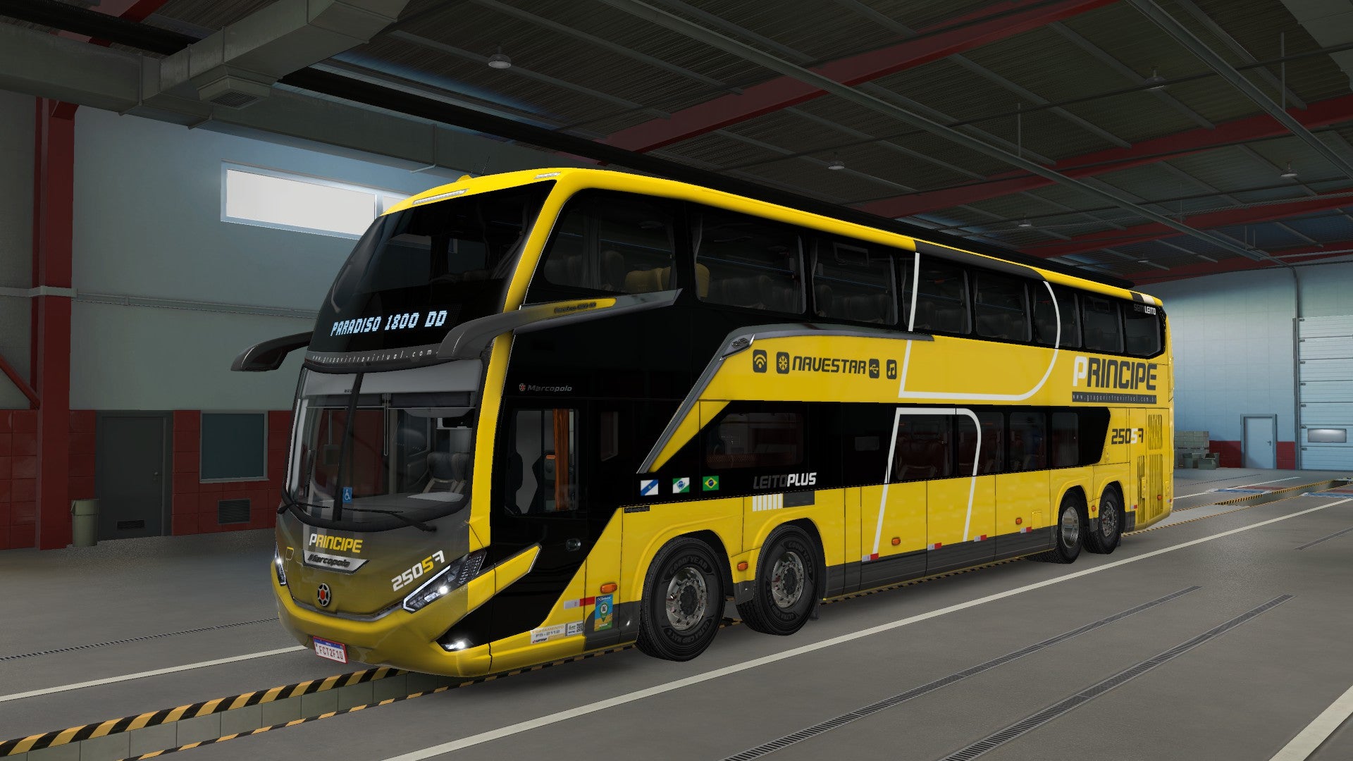 ATS Mod Bus G8 DD VOLVO Concept 8x2 Marcopolo 1800