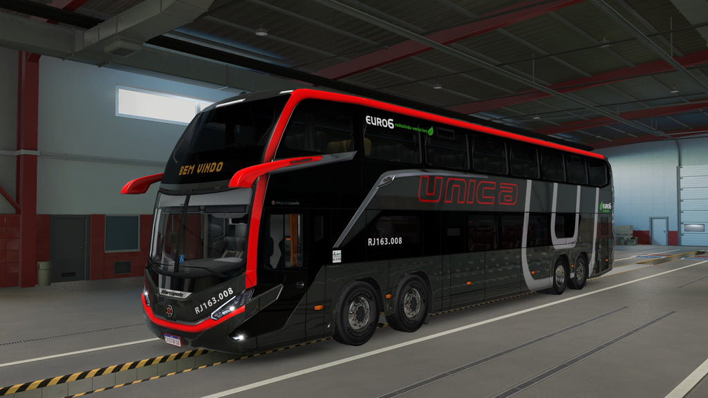 ATS Mod Bus G8 DD VOLVO Concept 8x2 Marcopolo 1800